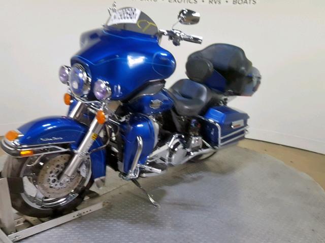 1HD1FC414AB610964 - 2010 HARLEY-DAVIDSON FLHTCU BLUE photo 4