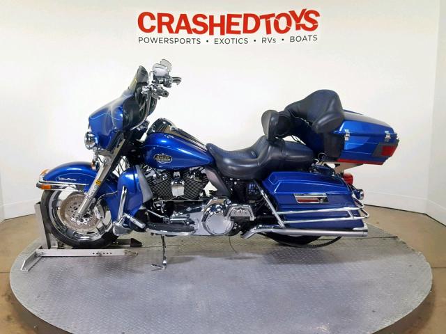 1HD1FC414AB610964 - 2010 HARLEY-DAVIDSON FLHTCU BLUE photo 5