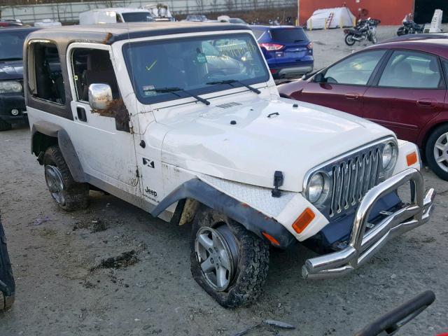 1J4FA39S96P700171 - 2006 JEEP WRANGLER X WHITE photo 1