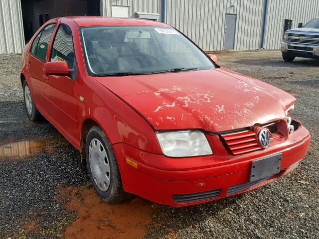 3VWRC29M8XM078305 - 1999 VOLKSWAGEN JETTA GL RED photo 1