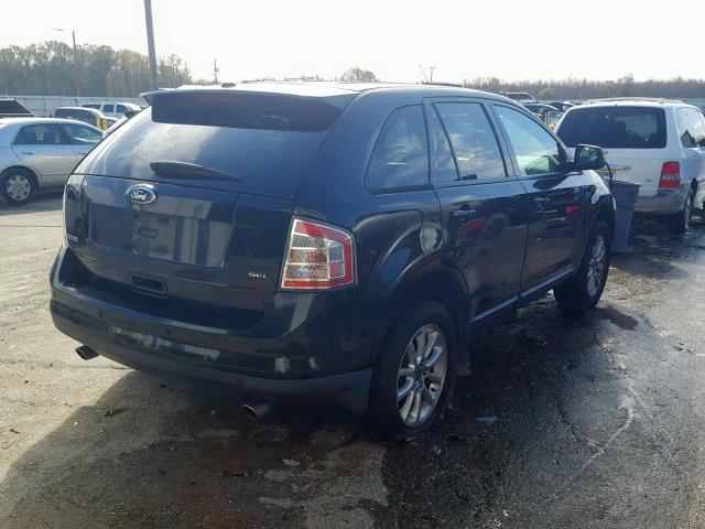 2FMDK3JC9ABA87737 - 2010 FORD EDGE SEL BLACK photo 4