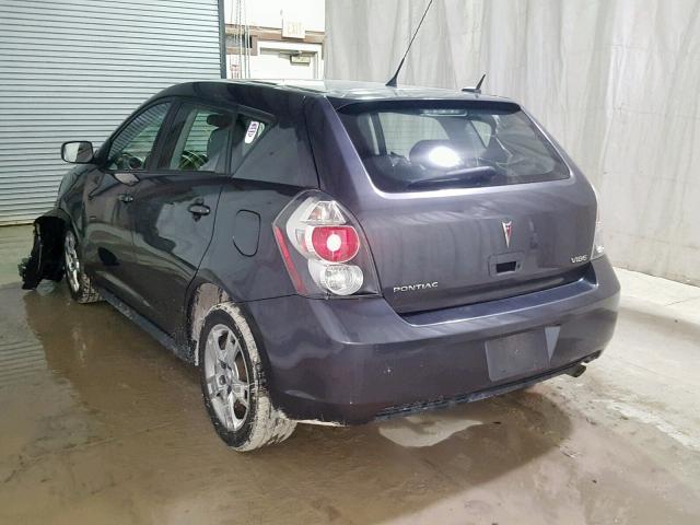 5Y2SP67039Z478189 - 2009 PONTIAC VIBE GRAY photo 3