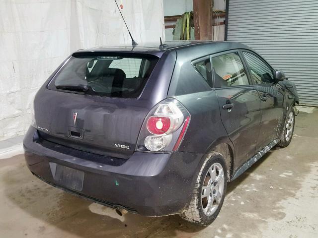 5Y2SP67039Z478189 - 2009 PONTIAC VIBE GRAY photo 4