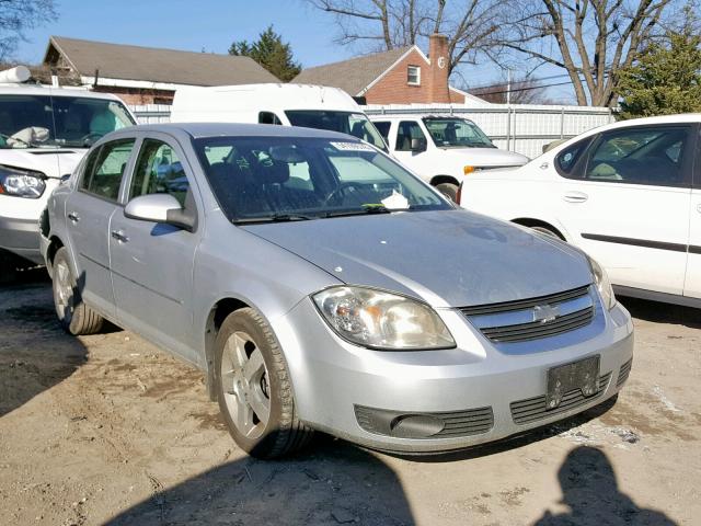 1G1AD5F56A7153959 - 2010 CHEVROLET COBALT 1LT SILVER photo 1