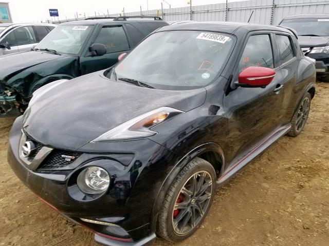 JN8DF5MV8FT250133 - 2015 NISSAN JUKE NISMO BLACK photo 2