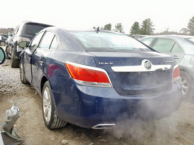 1G4GD5E38CF322238 - 2012 BUICK LACROSSE P BLUE photo 3