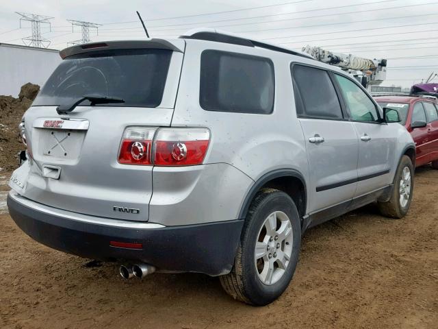 1GKEV13D99J131631 - 2009 GMC ACADIA SLE SILVER photo 4