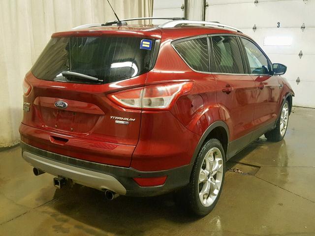 1FMCU9J92DUC55116 - 2013 FORD ESCAPE TIT RED photo 4