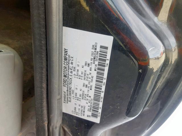 3FRWX65B57V477255 - 2007 FORD F650 SUPER BLACK photo 10