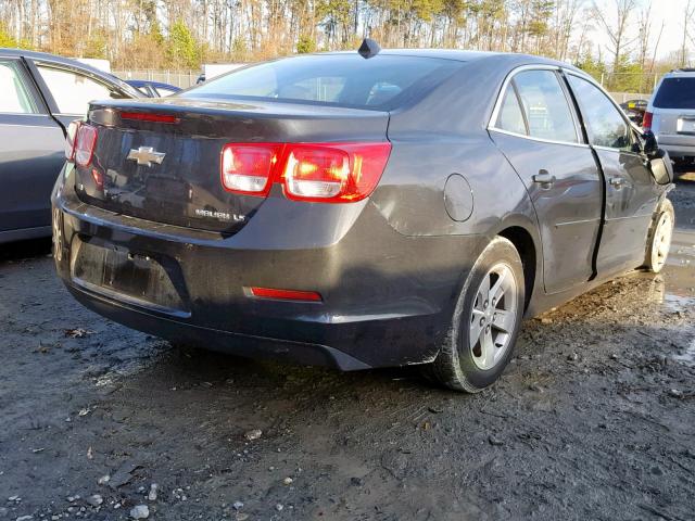 1G11B5SL7EF281147 - 2014 CHEVROLET MALIBU LS GRAY photo 4