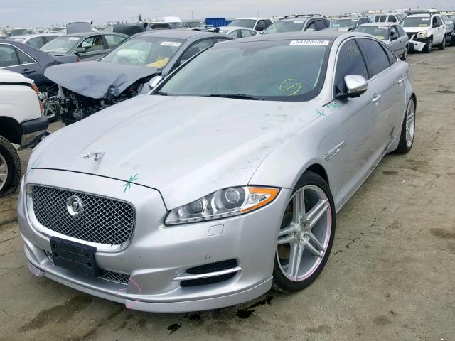 SAJWA2GB0DLV42828 - 2013 JAGUAR XJL PORTFO SILVER photo 2