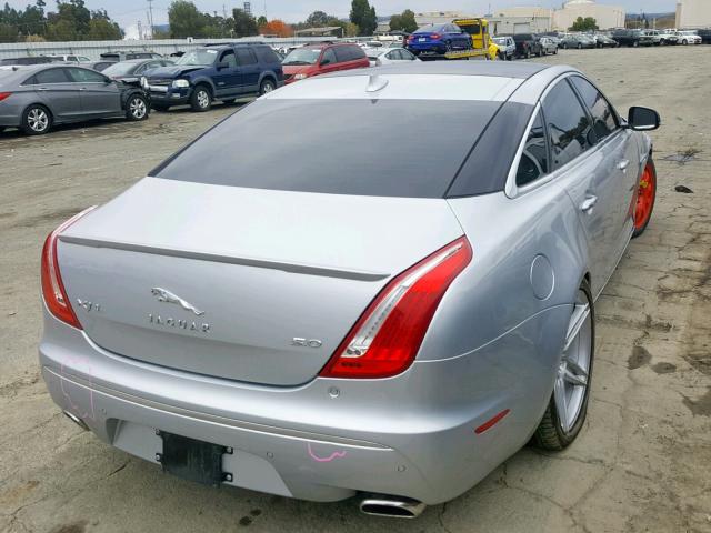 SAJWA2GB0DLV42828 - 2013 JAGUAR XJL PORTFO SILVER photo 4