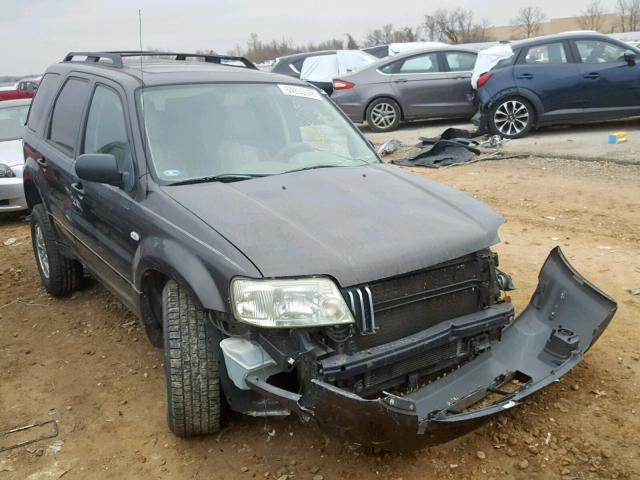 4M2CU57135DJ23525 - 2005 MERCURY MARINER BLACK photo 1