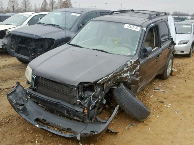 4M2CU57135DJ23525 - 2005 MERCURY MARINER BLACK photo 9