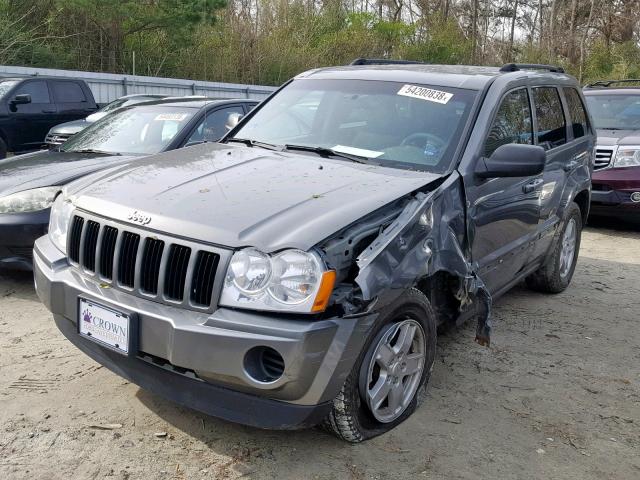 1J8GR48K17C569183 - 2007 JEEP GRAND CHER GRAY photo 2