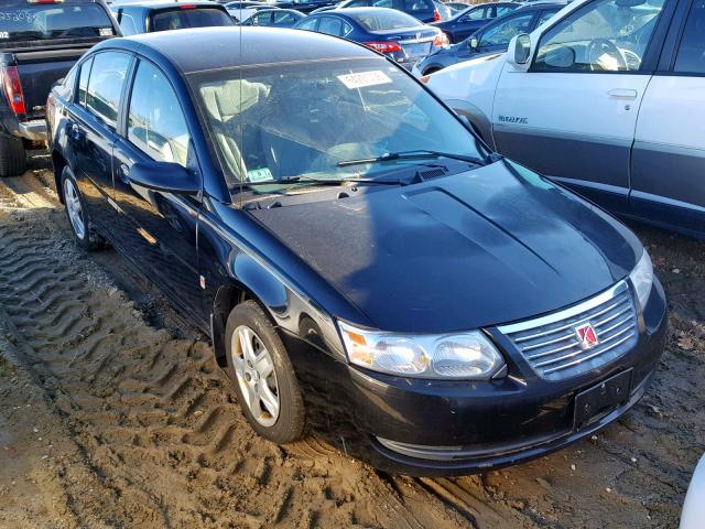 1G8AJ55F37Z206277 - 2007 SATURN ION LEVEL BLACK photo 1