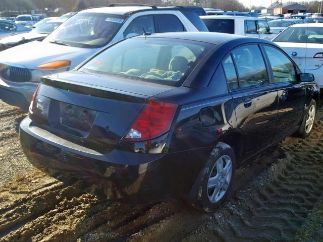 1G8AJ55F37Z206277 - 2007 SATURN ION LEVEL BLACK photo 4