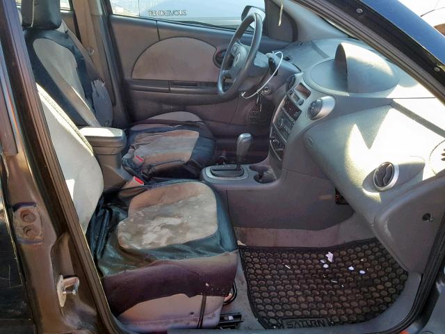 1G8AJ55F37Z206277 - 2007 SATURN ION LEVEL BLACK photo 5
