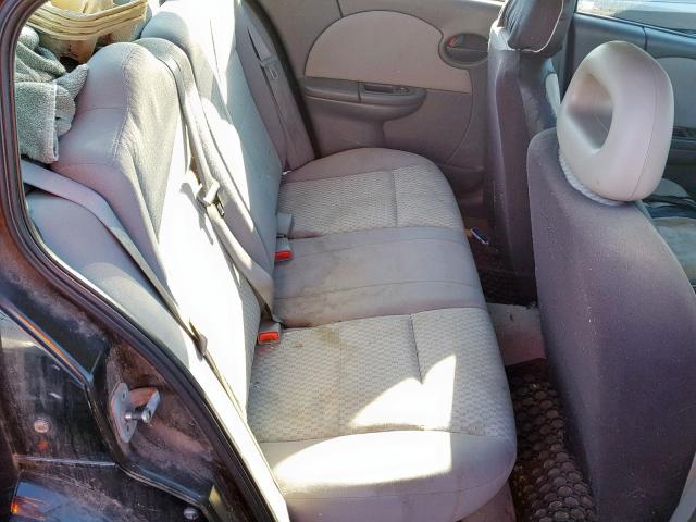 1G8AJ55F37Z206277 - 2007 SATURN ION LEVEL BLACK photo 6