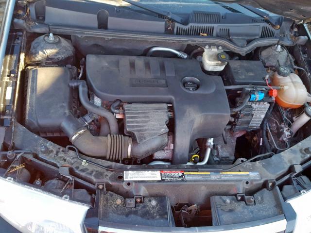 1G8AJ55F37Z206277 - 2007 SATURN ION LEVEL BLACK photo 7