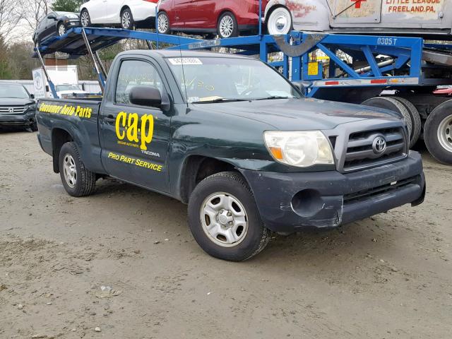 5TENX22N99Z625158 - 2009 TOYOTA TACOMA BLACK photo 1