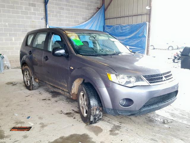 JA4MS31X67U002115 - 2007 MITSUBISHI OUTLANDER SILVER photo 1