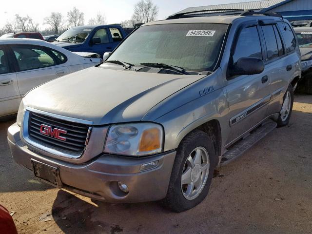 1GKDS13SX22184731 - 2002 GMC ENVOY SILVER photo 2