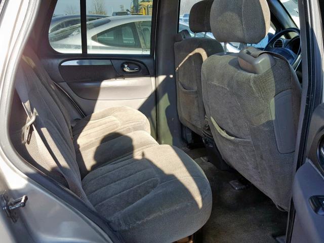 1GKDS13SX22184731 - 2002 GMC ENVOY SILVER photo 6