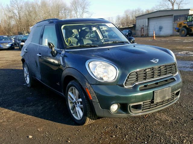 WMWZC5C58DWM15697 - 2013 MINI COOPER S C GREEN photo 1