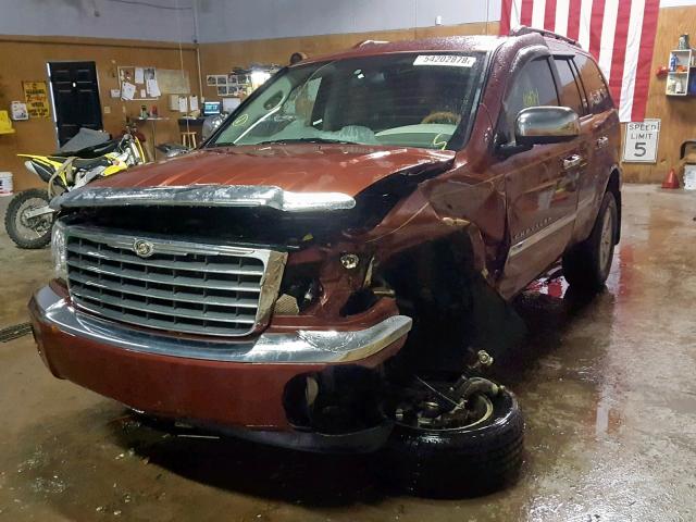 1A8HW58P27F507739 - 2007 CHRYSLER ASPEN LIMI 红色 照片 2