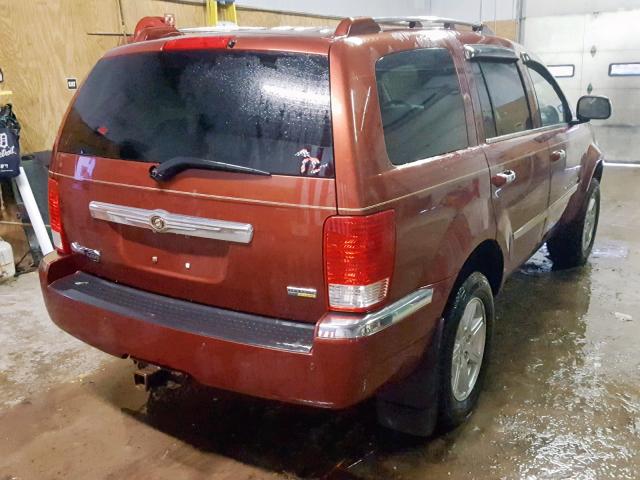 1A8HW58P27F507739 - 2007 CHRYSLER ASPEN LIMI 红色 照片 4