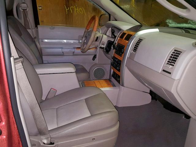 1A8HW58P27F507739 - 2007 CHRYSLER ASPEN LIMI 红色 照片 5
