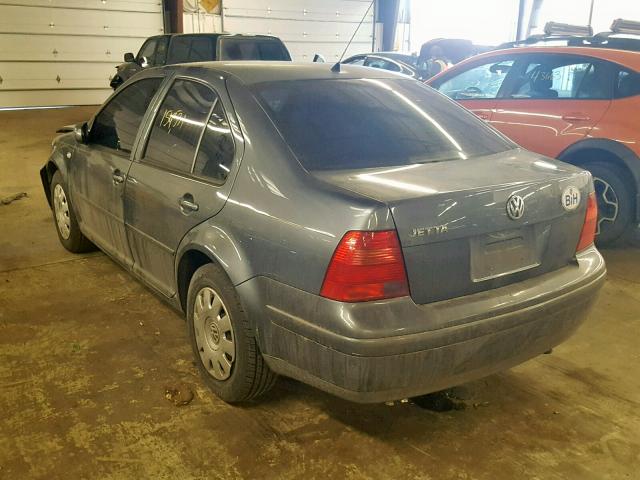 3VWRK69M93M074381 - 2003 VOLKSWAGEN JETTA GL GRAY photo 3