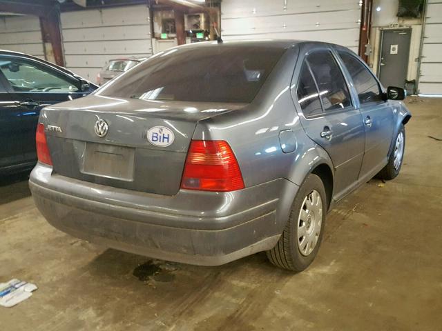 3VWRK69M93M074381 - 2003 VOLKSWAGEN JETTA GL GRAY photo 4