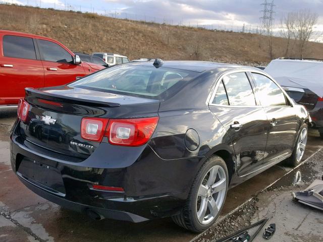 1G11J5SX5EF151826 - 2014 CHEVROLET MALIBU LTZ BLACK photo 4