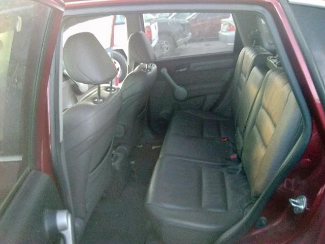 JHLRE48757C083048 - 2007 HONDA CR-V EXL BURGUNDY photo 6