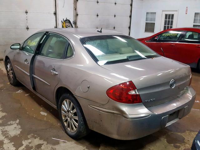 2G4WE587X71202204 - 2007 BUICK LACROSSE C BROWN photo 3