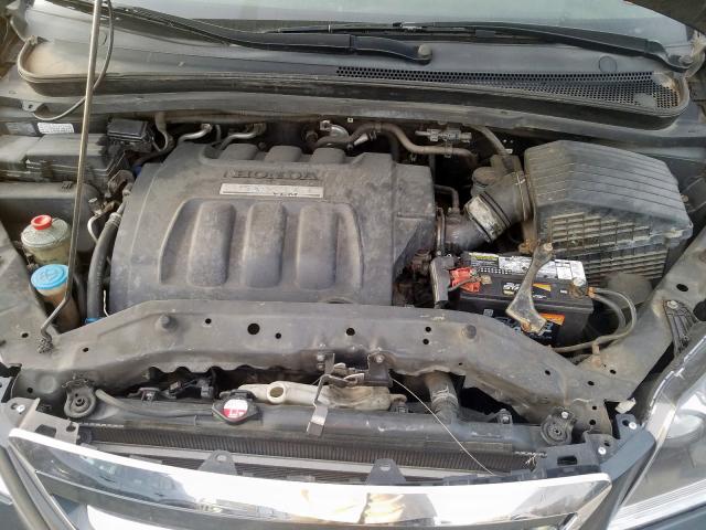 5FNRL38765B086084 - 2005 HONDA ODYSSEY EX GRAY photo 7