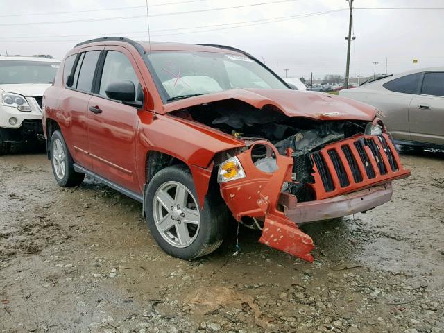 1J8FT47W78D787917 - 2008 JEEP COMPASS SP 红色 照片 1