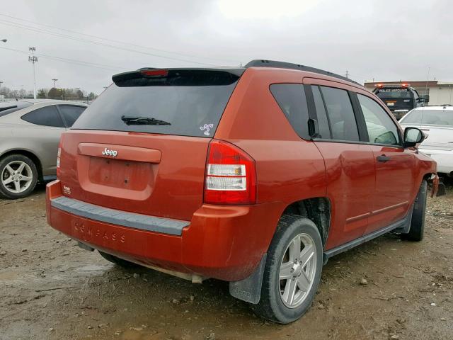 1J8FT47W78D787917 - 2008 JEEP COMPASS SP 红色 照片 4
