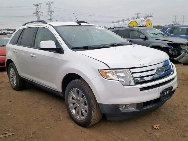 2FMDK3JC4ABB52767 - 2010 FORD EDGE SEL WHITE photo 1