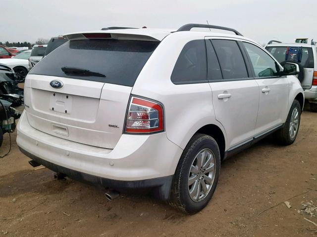 2FMDK3JC4ABB52767 - 2010 FORD EDGE SEL WHITE photo 4