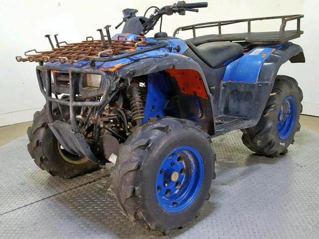 478TE25022A205313 - 2002 HONDA TRX350 FM BLUE photo 4