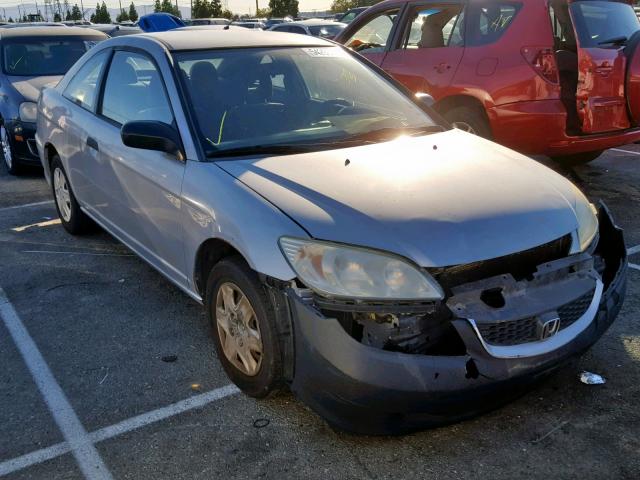 1HGEM22115L020857 - 2005 HONDA CIVIC DX V SILVER photo 1