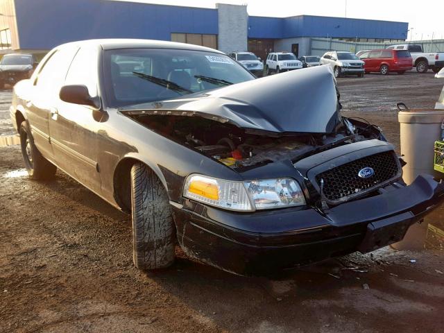 2FABP7BV2AX142221 - 2010 FORD CROWN VICT BLACK photo 1