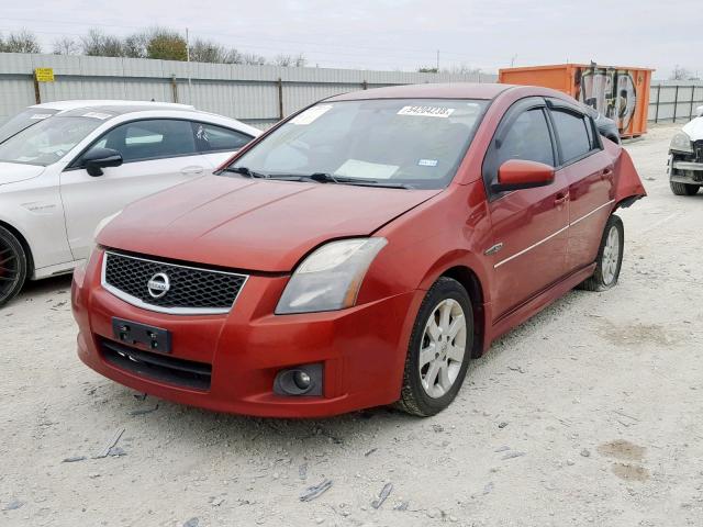 3N1AB6AP7AL675493 - 2010 NISSAN SENTRA 2.0 RED photo 2