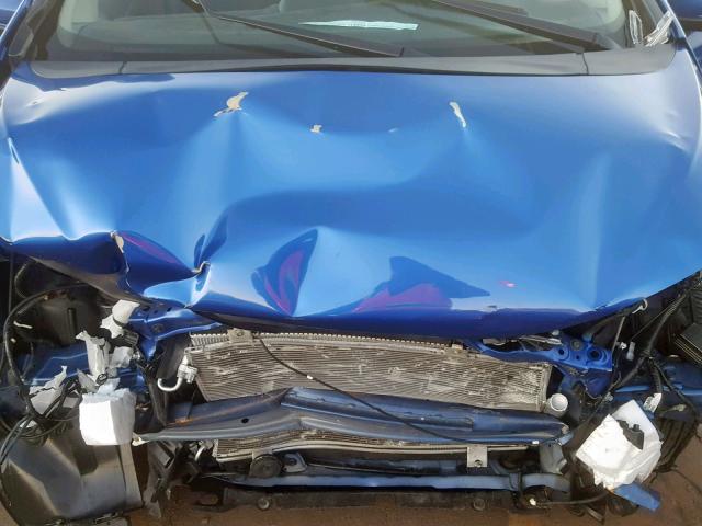 JHMGK5H55GX002042 - 2016 HONDA FIT LX BLUE photo 7