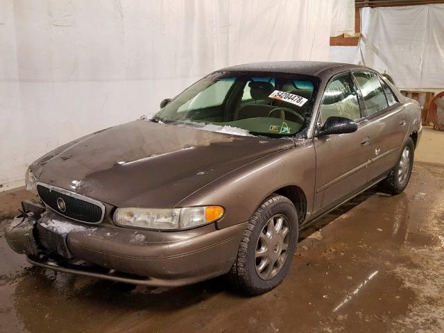 2G4WS52J631236681 - 2003 BUICK CENTURY CU BEIGE photo 2