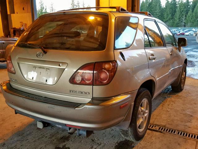 JT6HF10U9Y0107187 - 2000 LEXUS RX 300 TAN photo 4