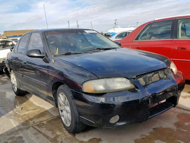 3N1AB51D42L714056 - 2002 NISSAN SENTRA SE- BLACK photo 1